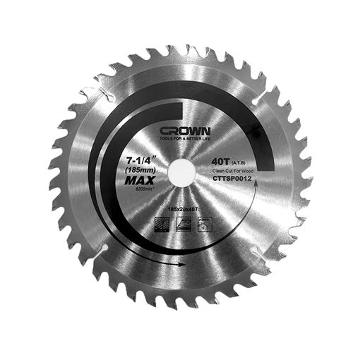 Circular Saw Blade - 185x16/20mm, 40 teeth