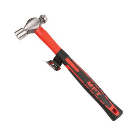 Ball Pein Hammer Fiberglass Handle-MHD05002-1/2LB