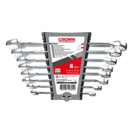 Crown 8pcs Combination Spanner Set-CPHWC-XA8