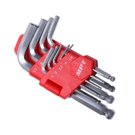 Hex Key-ball Point 9 Pcs Set - MHA02002-1