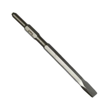 Hexagonal Shank Chisel - 17mm Shank, Flat :280mm length